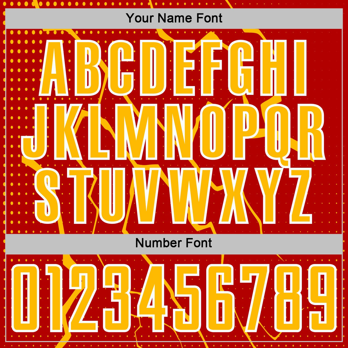 Custom Red Gold-White Lightning Sports Sublimation Soccer Uniform Jersey Limited