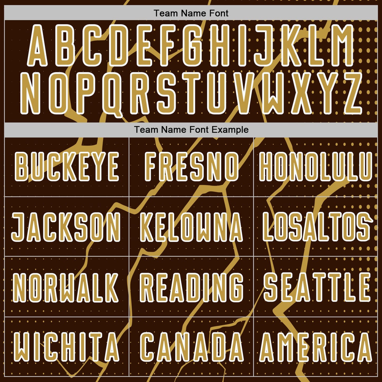 Custom Brown Old Gold-White Lightning Sports Sublimation Soccer Uniform Jersey Limited