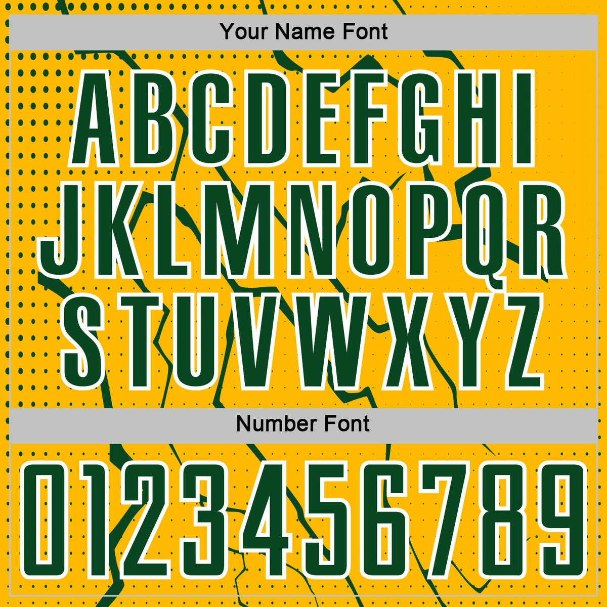 Custom Gold Green-White Lightning Sports Sublimation Soccer Uniform Jersey Limited