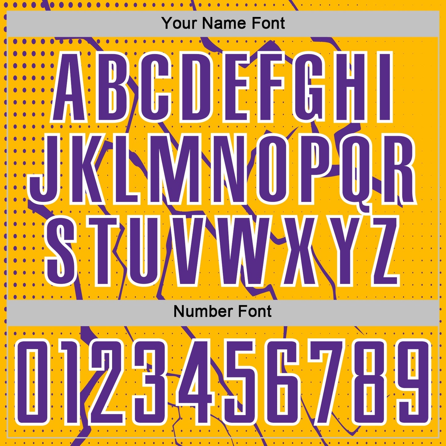 Custom Gold Purple-White Lightning Sports Sublimation Soccer Uniform Jersey Limited