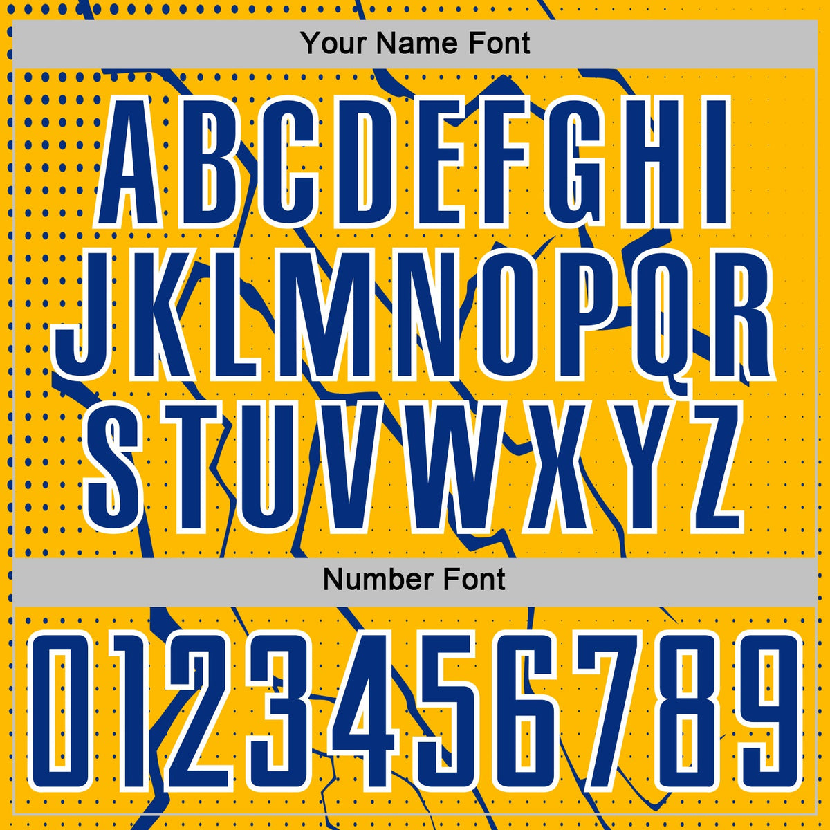 Custom Gold Royal-White Lightning Sports Sublimation Soccer Uniform Jersey Limited