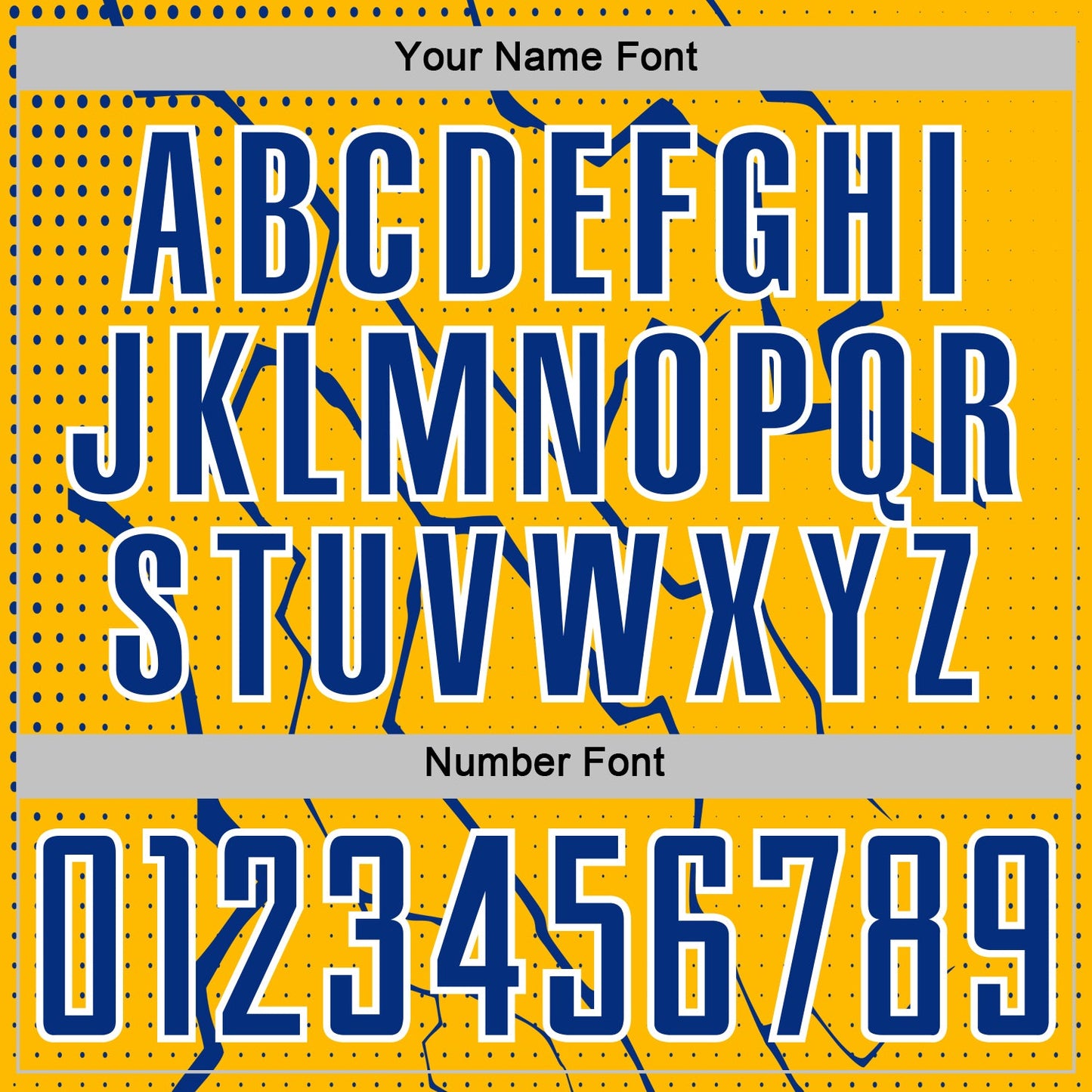 Custom Gold Royal-White Lightning Sports Sublimation Soccer Uniform Jersey Limited