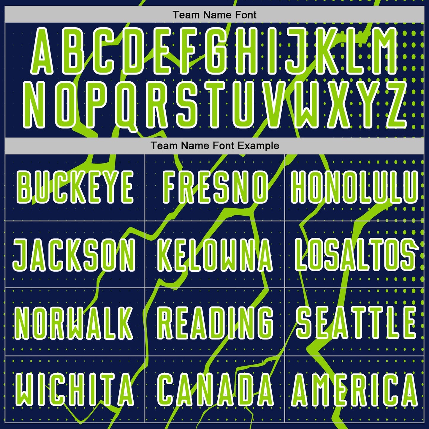 Custom Navy Neon Green-White Lightning Sports Sublimation Soccer Uniform Jersey Limited