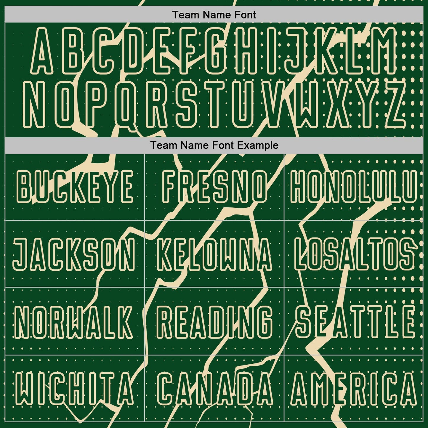 Custom Green Cream Lightning Sports Sublimation Soccer Uniform Jersey Limited