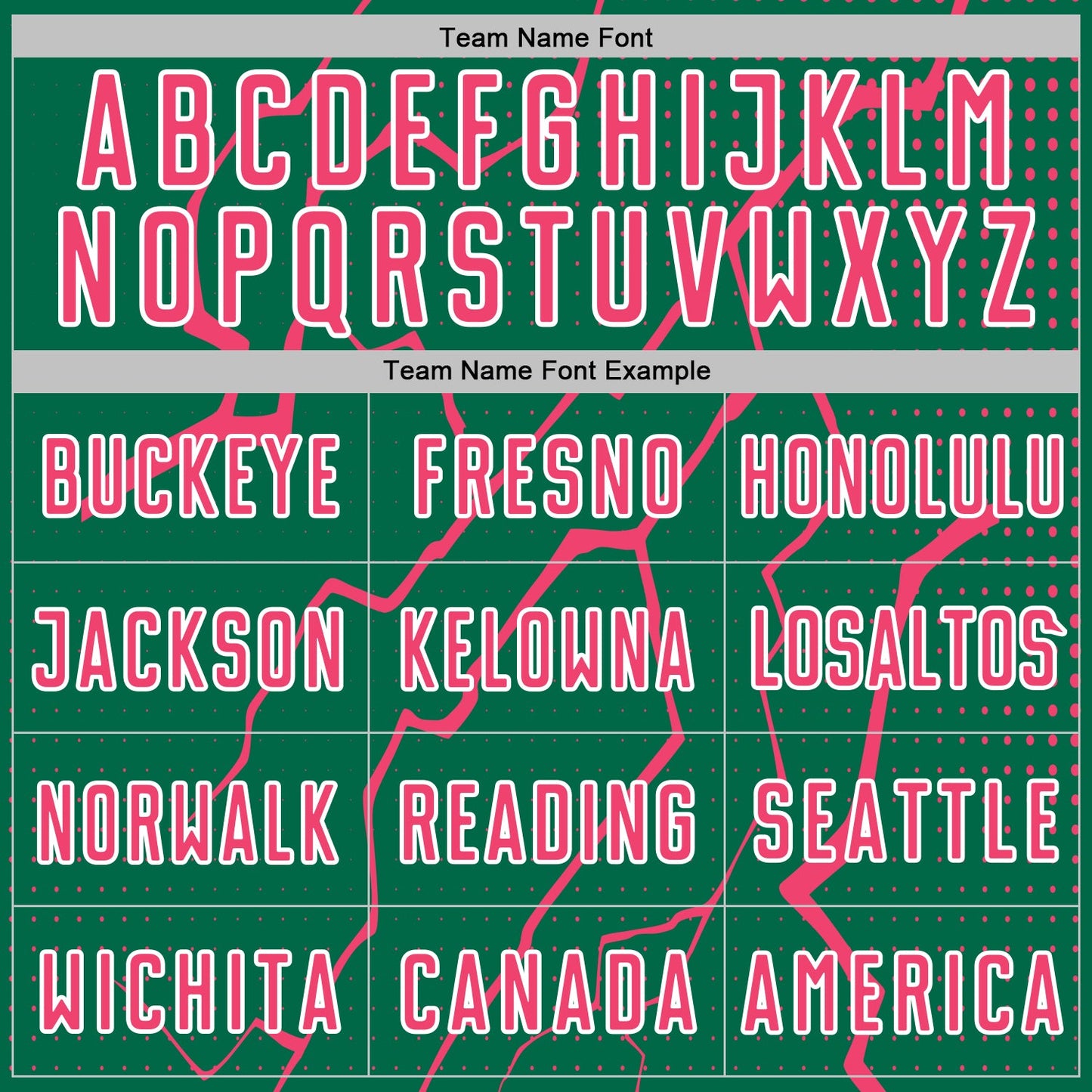 Custom Kelly Green Neon Pink-White Lightning Sports Sublimation Soccer Uniform Jersey Limited