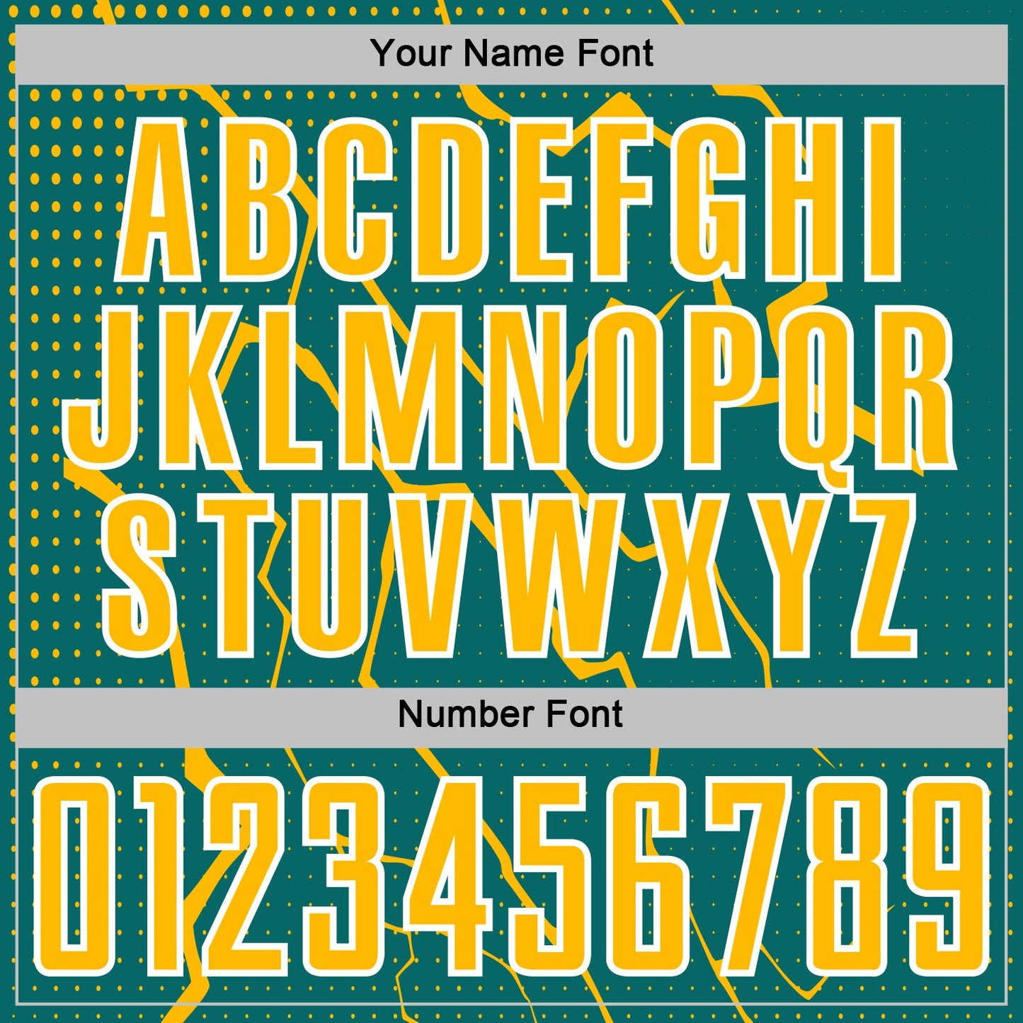 Custom Teal Gold-White Lightning Sports Sublimation Soccer Uniform Jersey Limited