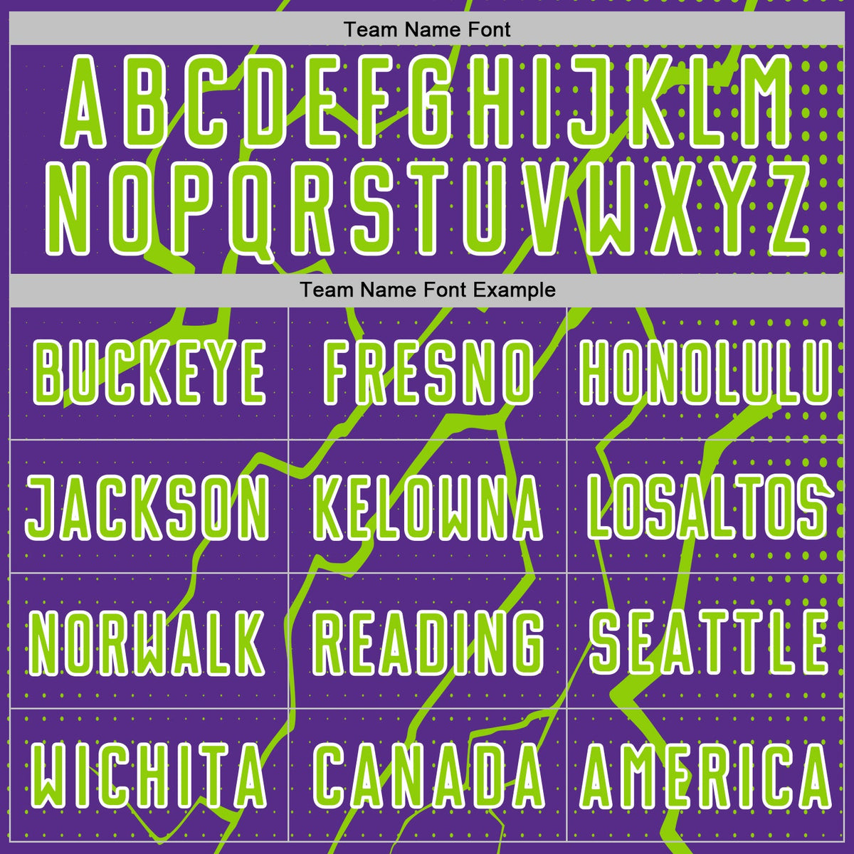 Custom Purple Neon Green-White Lightning Sports Sublimation Soccer Uniform Jersey Limited