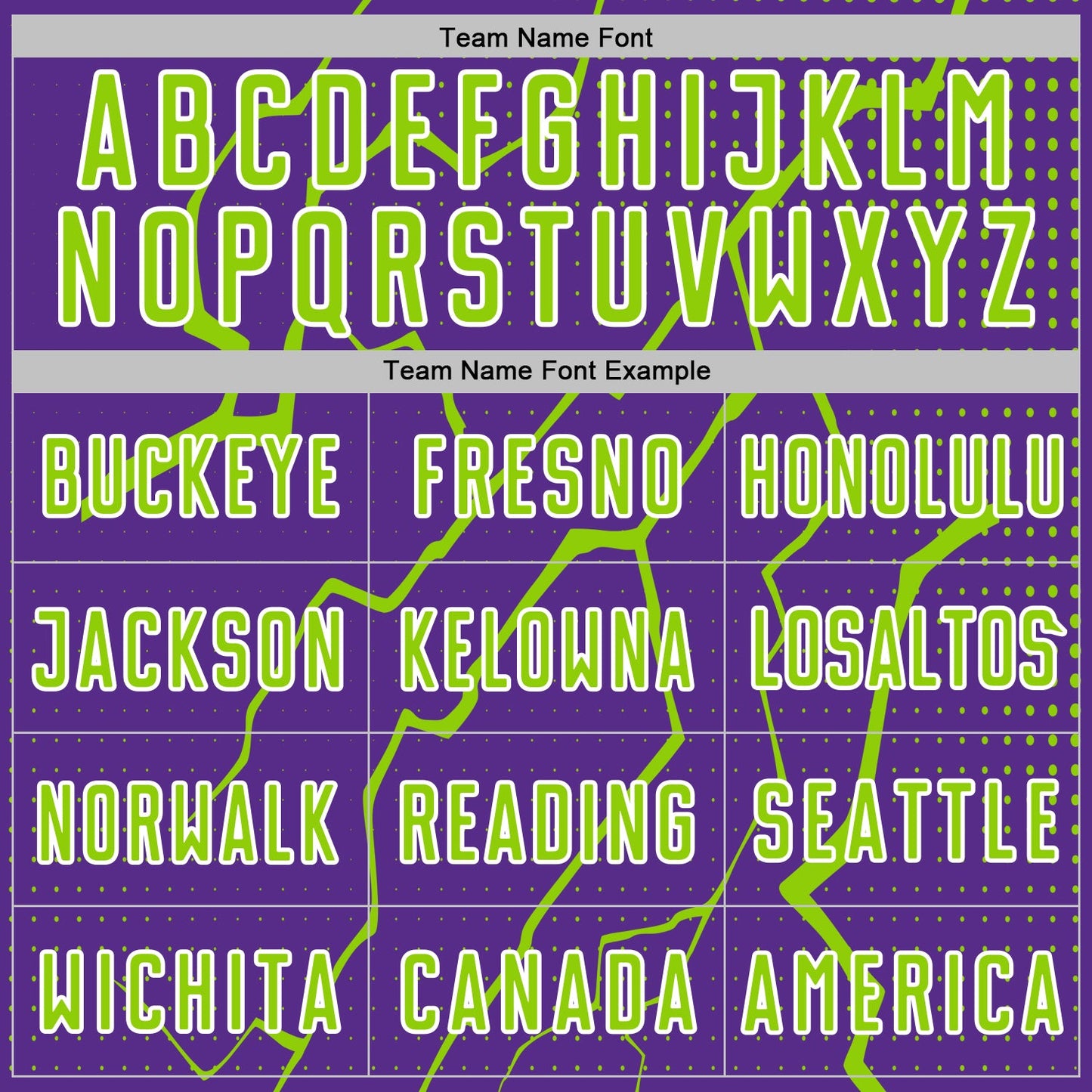 Custom Purple Neon Green-White Lightning Sports Sublimation Soccer Uniform Jersey Limited