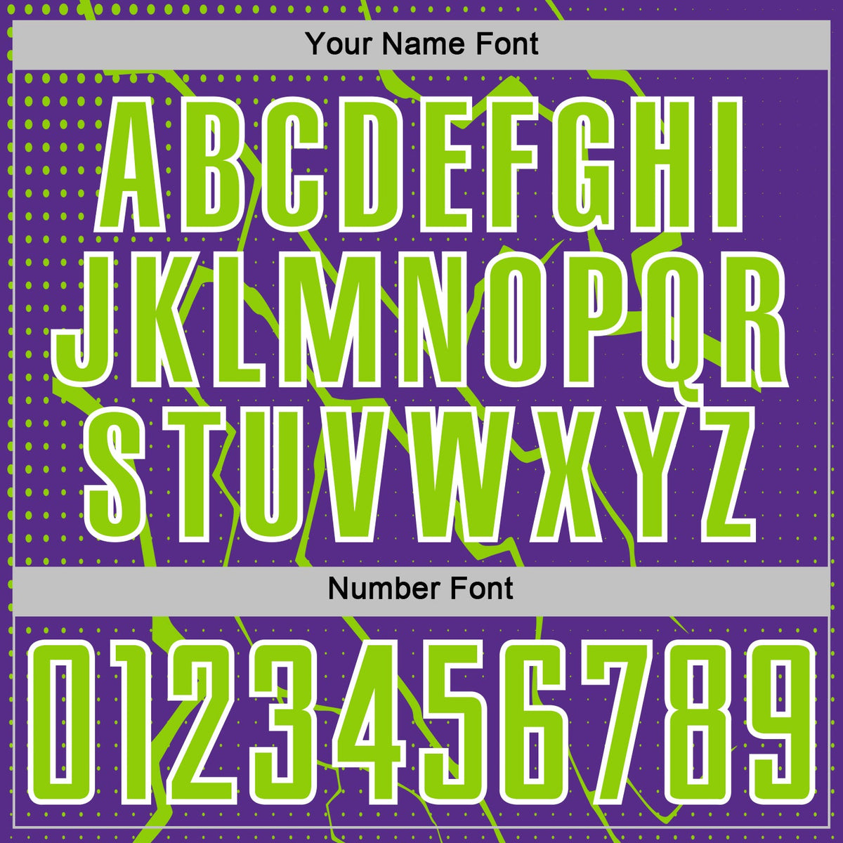 Custom Purple Neon Green-White Lightning Sports Sublimation Soccer Uniform Jersey Limited