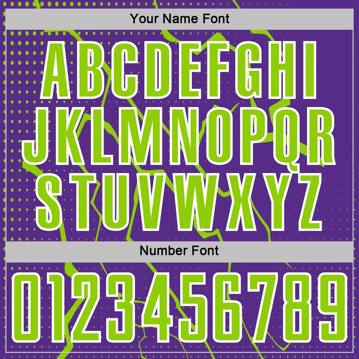 Custom Purple Neon Green-White Lightning Sports Sublimation Soccer Uniform Jersey Limited