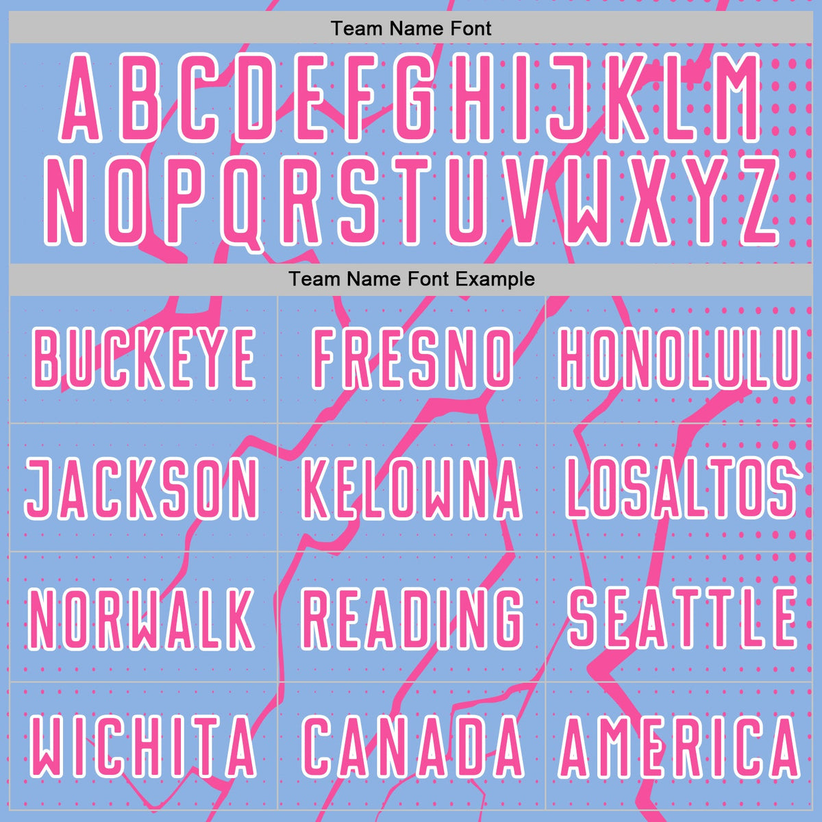 Custom Light Blue Pink-White Lightning Sports Sublimation Soccer Uniform Jersey Limited