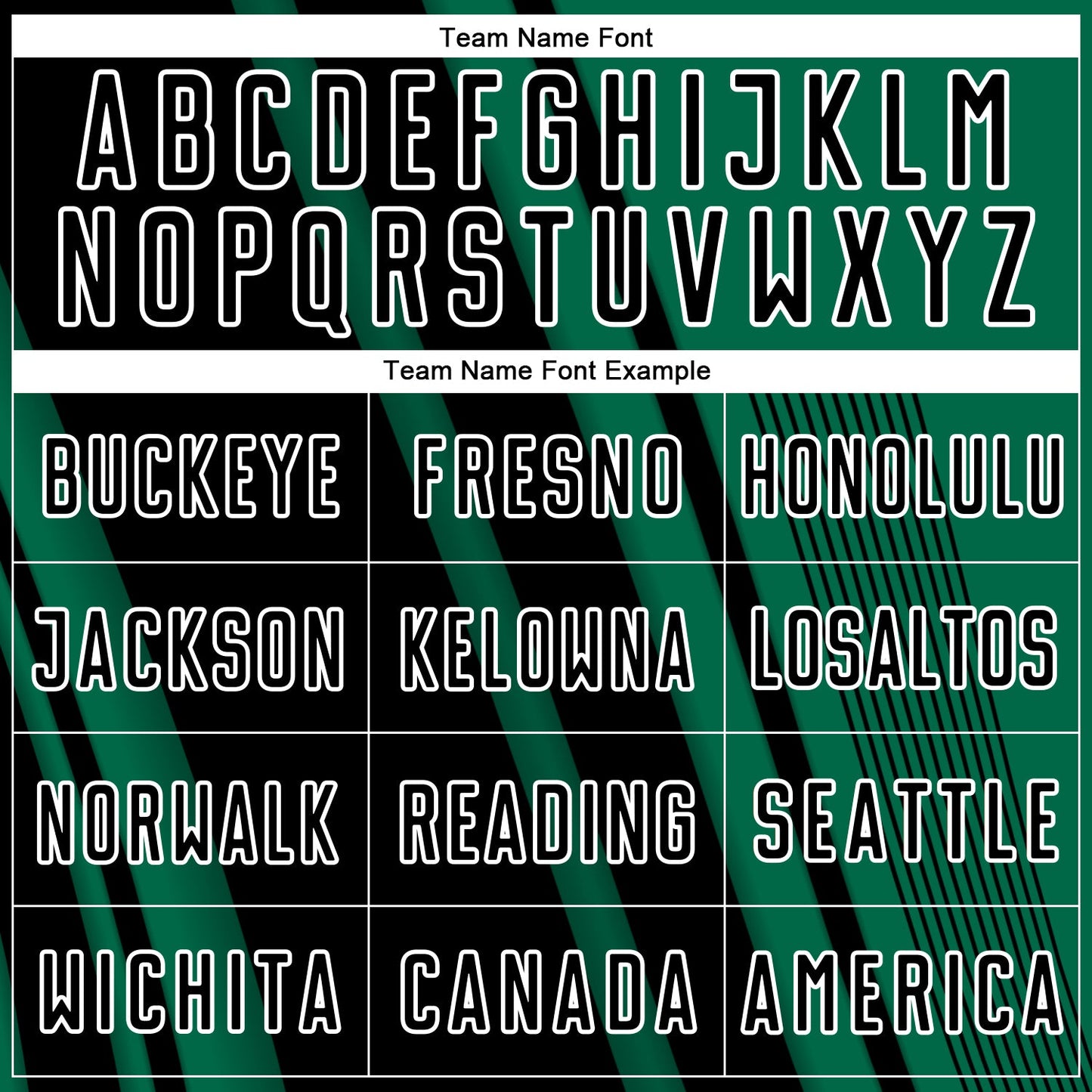 Custom Kelly Green Black-White Lines Sports Sublimation Soccer Uniform Jersey Limited