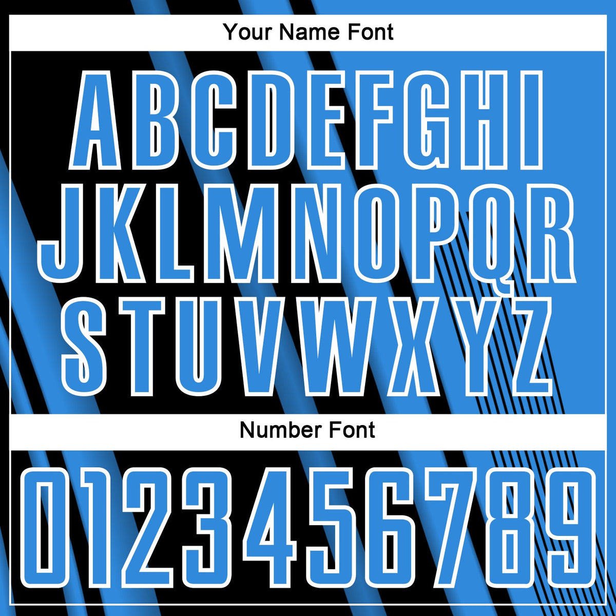 Custom Powder Blue Black-White Lines Sports Sublimation Soccer Uniform Jersey Limited