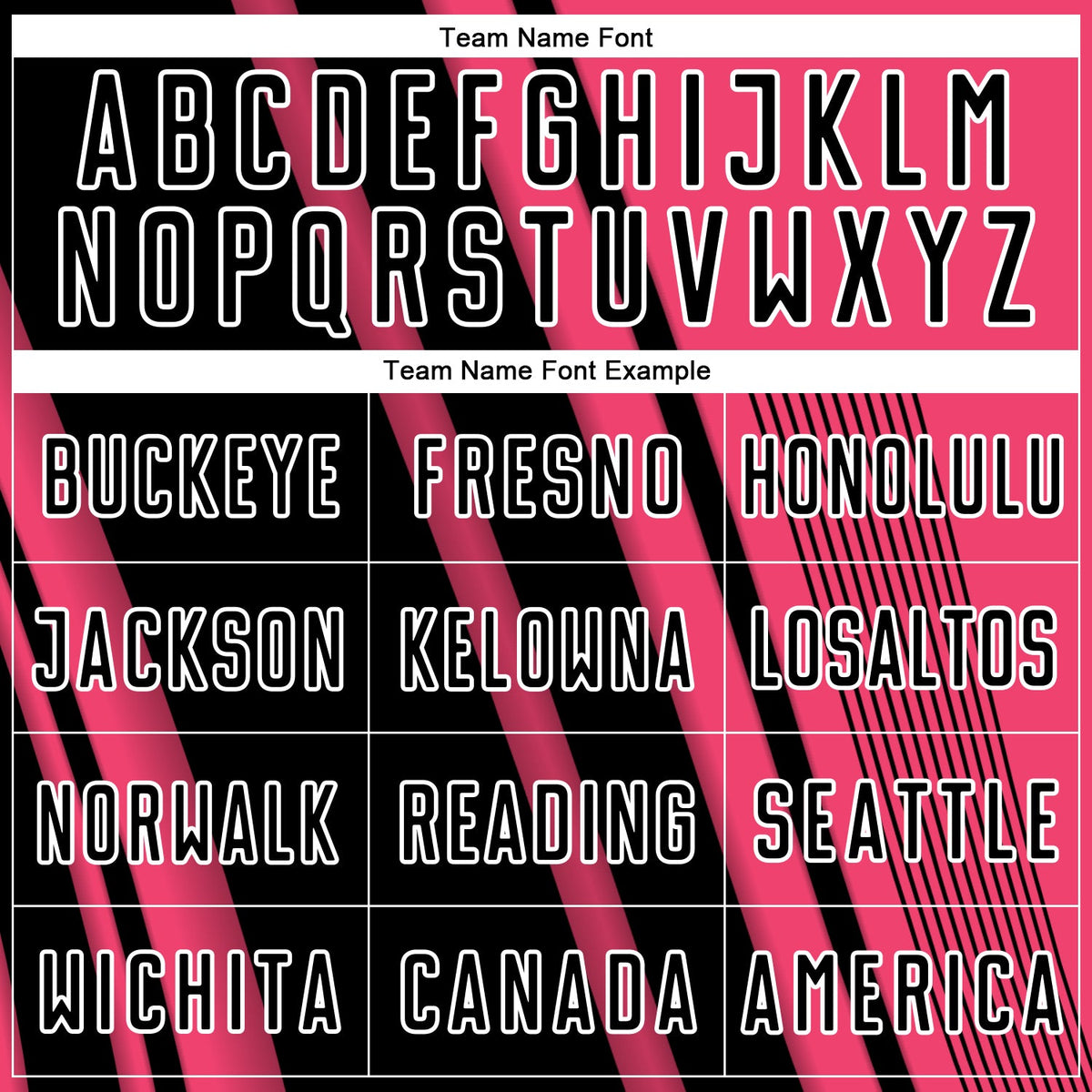 Custom Neon Pink Black-White Lines Sports Sublimation Soccer Uniform Jersey Limited