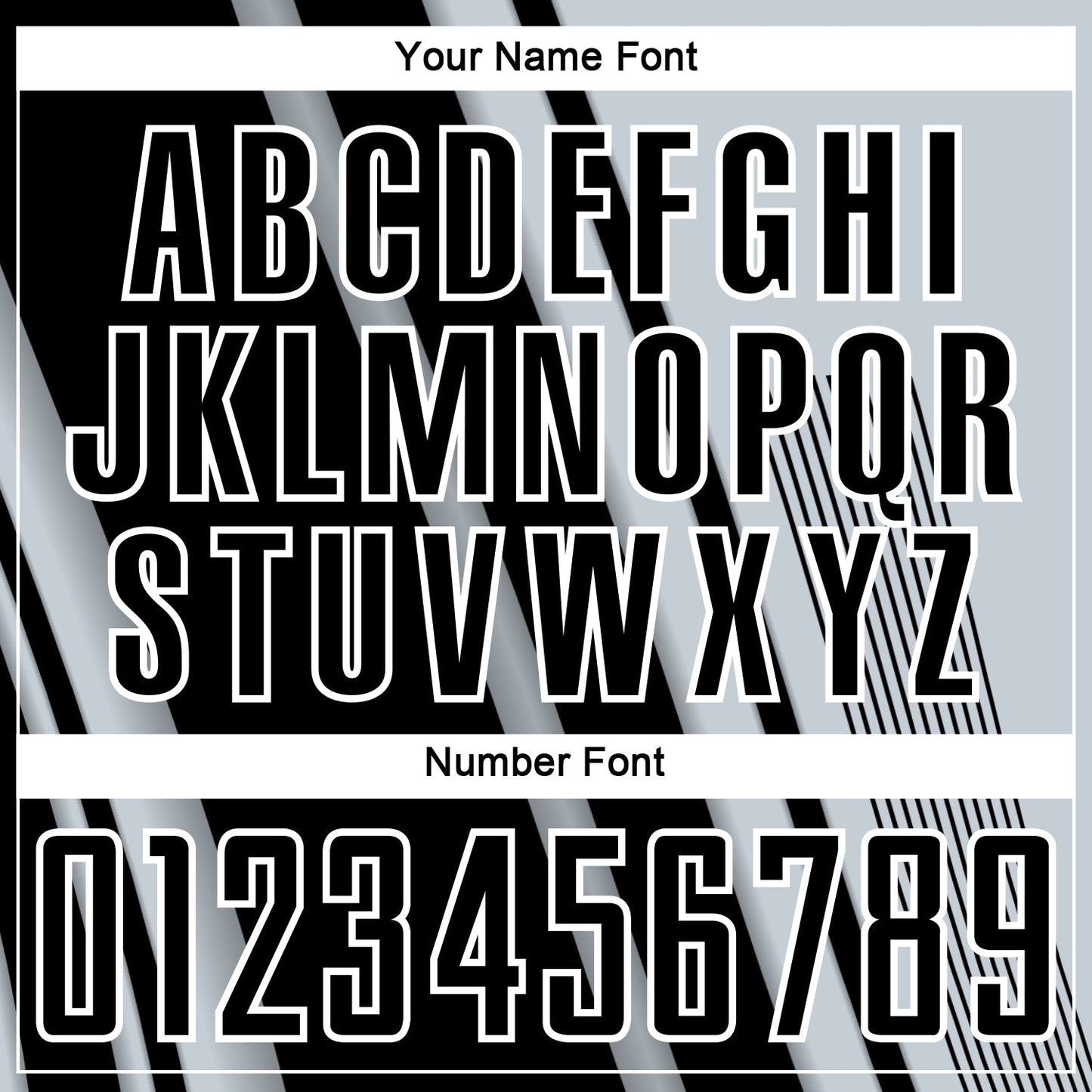 Custom Silver Black-White Lines Sports Sublimation Soccer Uniform Jersey Limited