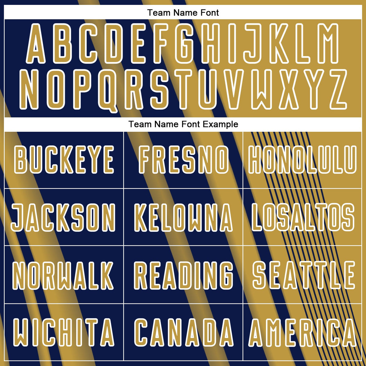 Custom Old Gold Navy-White Lines Sports Sublimation Soccer Uniform Jersey Limited