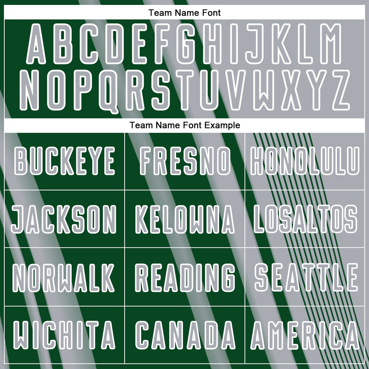 Custom Gray Green-White Lines Sports Sublimation Soccer Uniform Jersey Limited