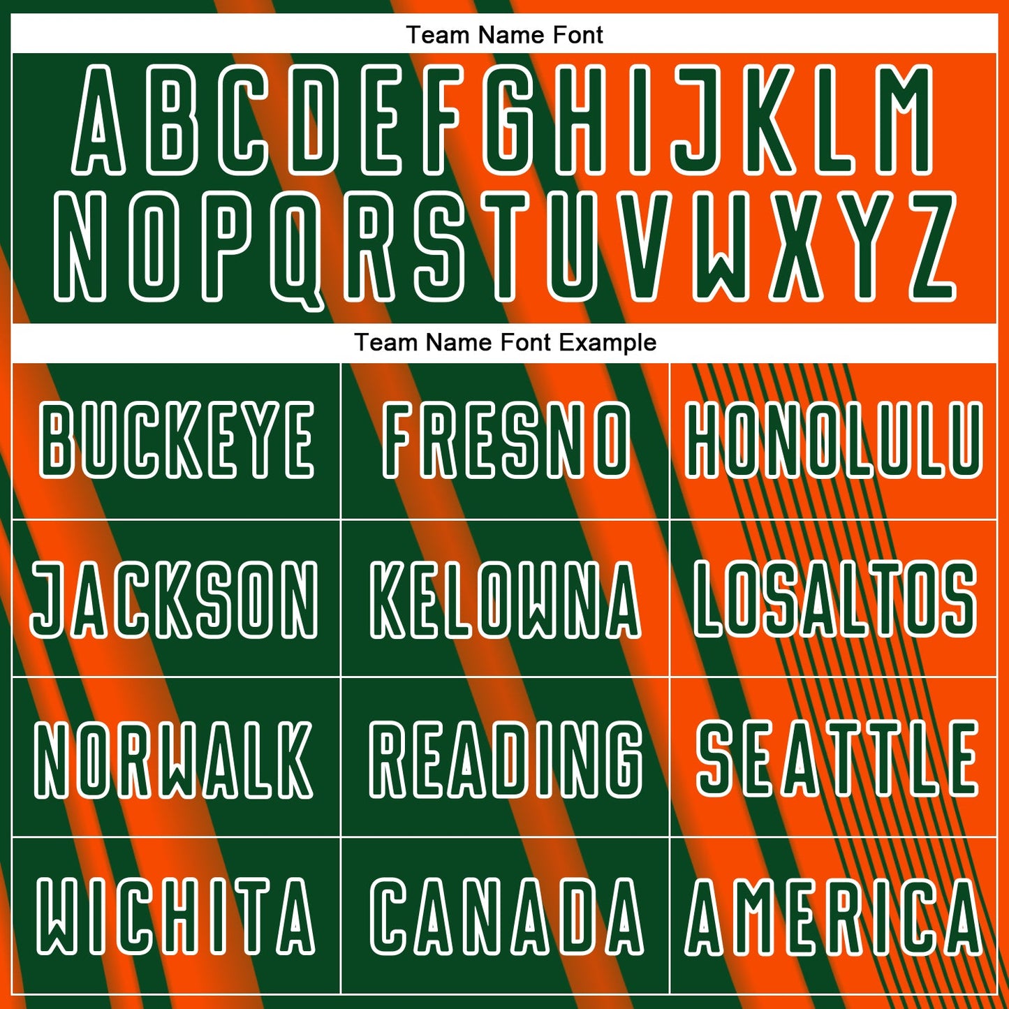 Custom Orange Green-White Lines Sports Sublimation Soccer Uniform Jersey Limited