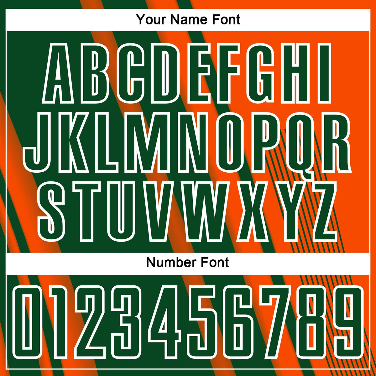 Custom Orange Green-White Lines Sports Sublimation Soccer Uniform Jersey Limited