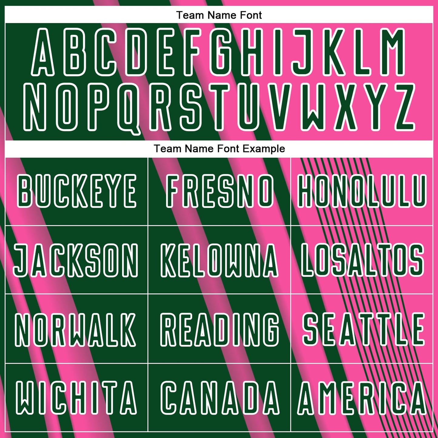 Custom Pink Green-White Lines Sports Sublimation Soccer Uniform Jersey Limited