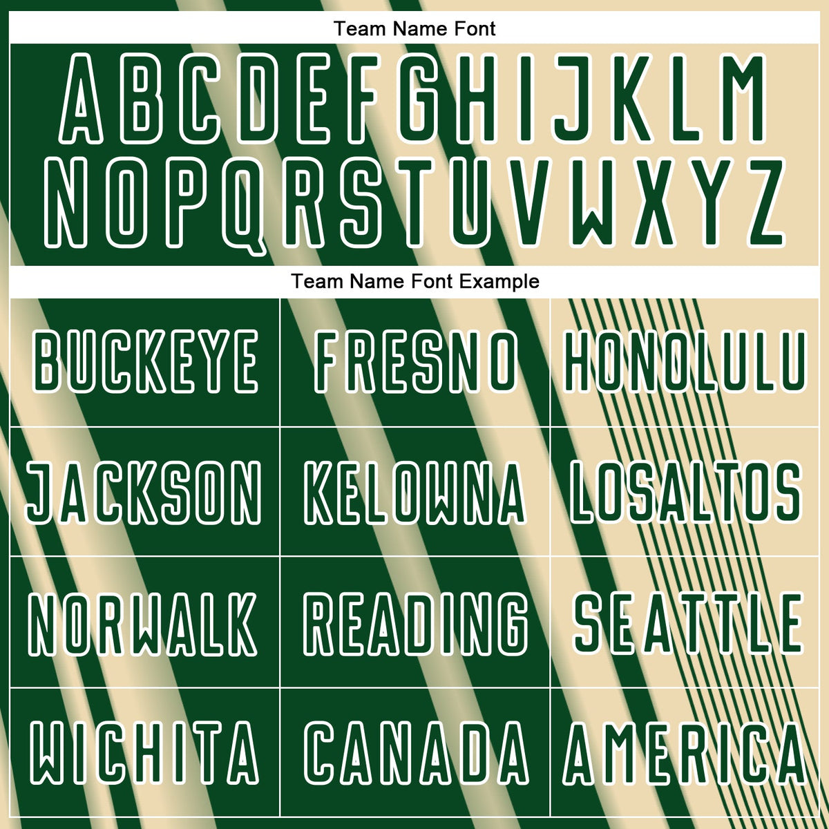 Custom Cream Green-White Lines Sports Sublimation Soccer Uniform Jersey Limited