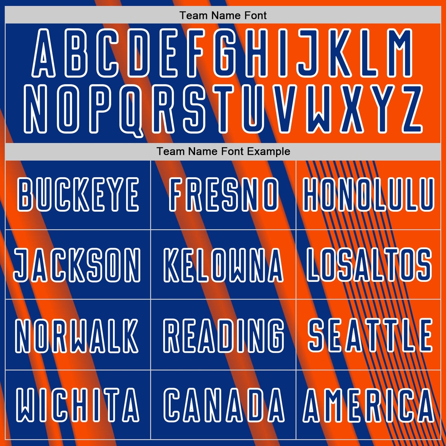 Custom Orange Royal-White Lines Sports Sublimation Soccer Uniform Jersey Limited