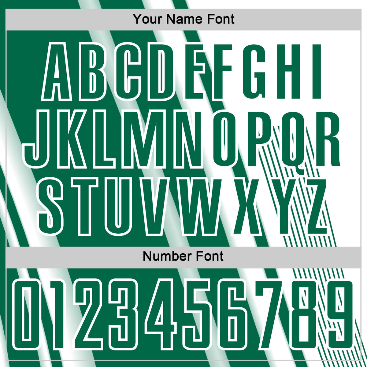 Custom White Kelly Green Lines Sports Sublimation Soccer Uniform Jersey Limited