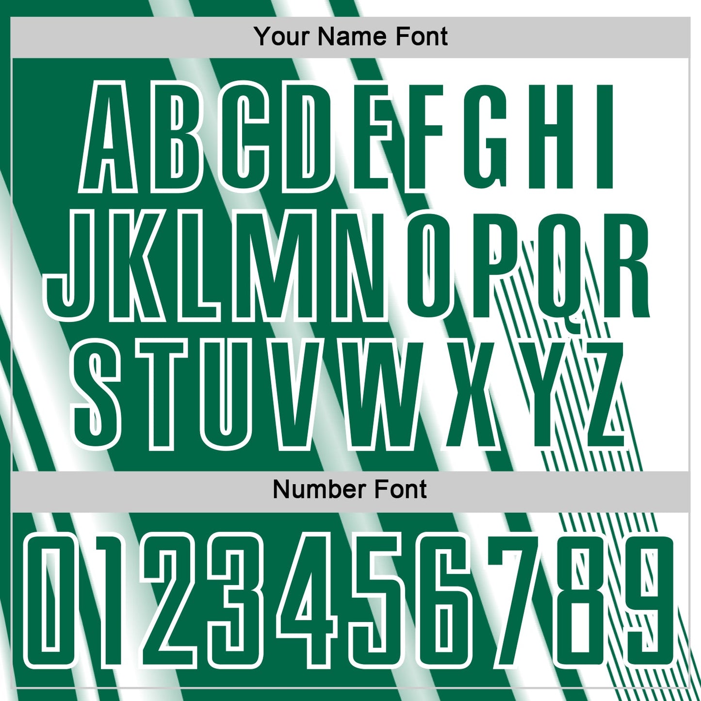 Custom White Kelly Green Lines Sports Sublimation Soccer Uniform Jersey Limited