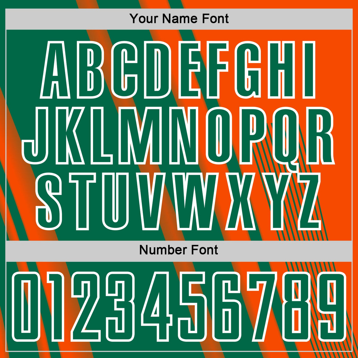 Custom Orange Kelly Green-White Lines Sports Sublimation Soccer Uniform Jersey Limited