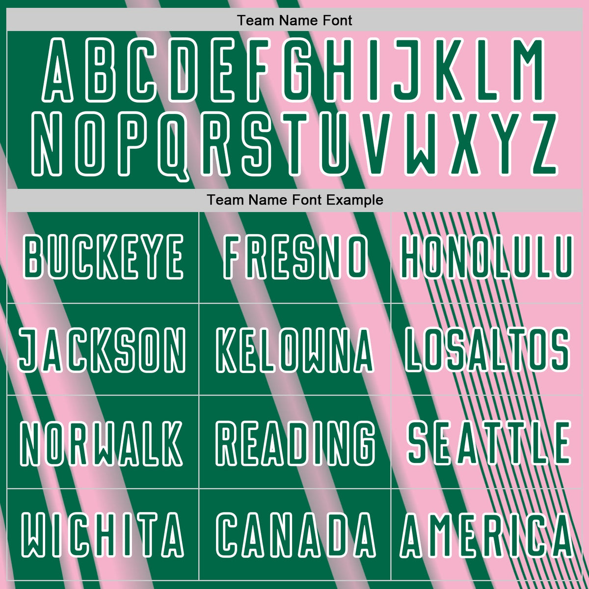 Custom Light Pink Kelly Green-White Lines Sports Sublimation Soccer Uniform Jersey Limited