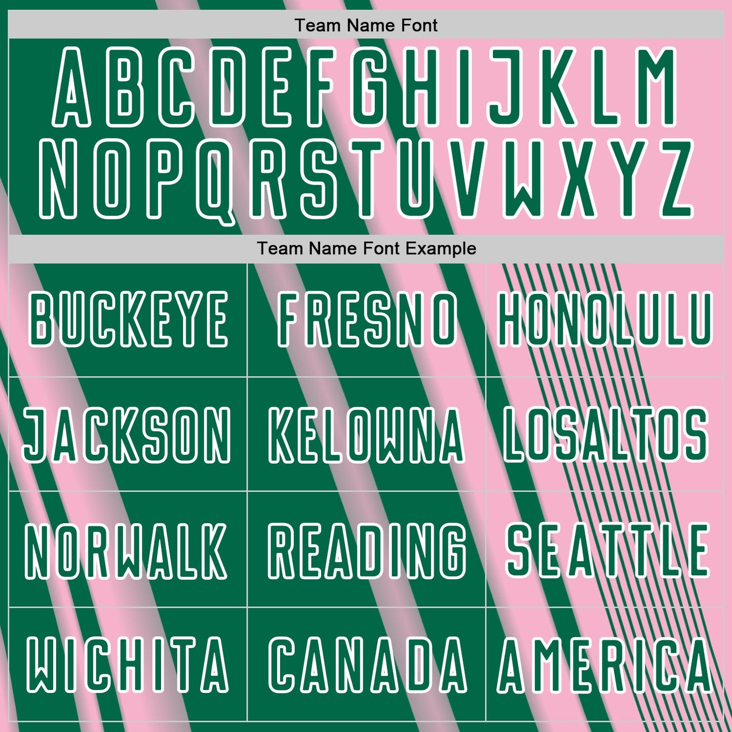 Custom Light Pink Kelly Green-White Lines Sports Sublimation Soccer Uniform Jersey Limited