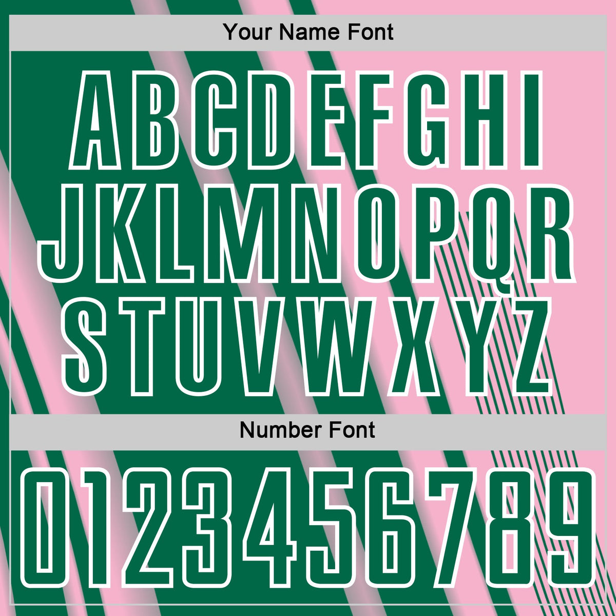 Custom Light Pink Kelly Green-White Lines Sports Sublimation Soccer Uniform Jersey Limited