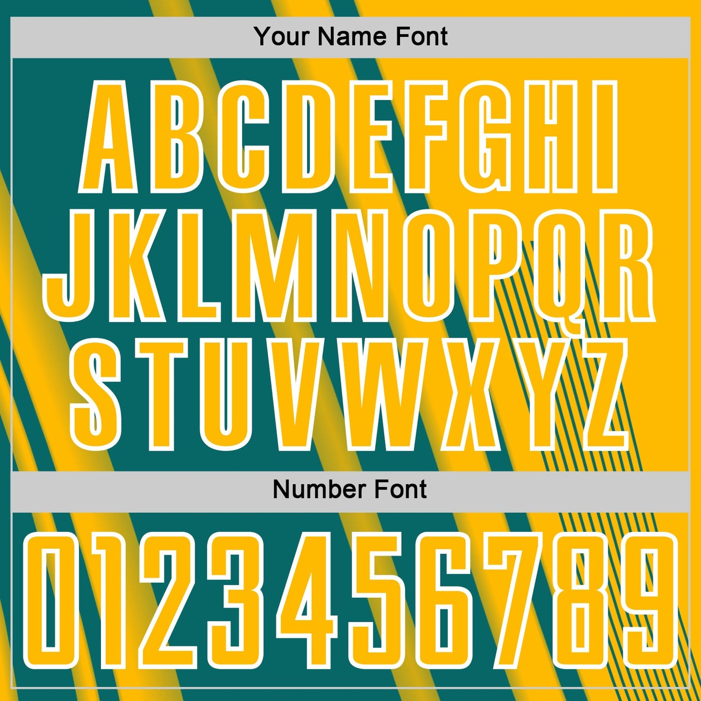 Custom Gold Teal-White Lines Sports Sublimation Soccer Uniform Jersey Limited