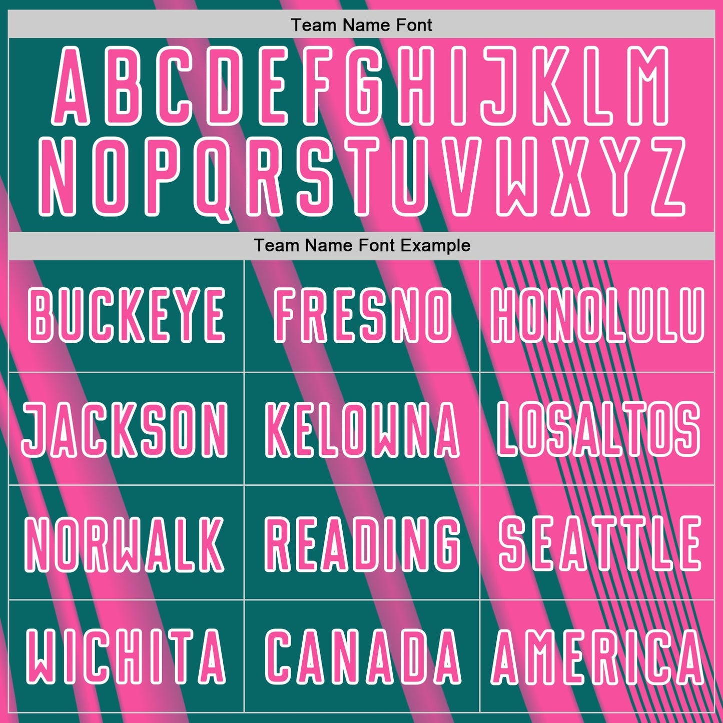 Custom Pink Teal-White Lines Sports Sublimation Soccer Uniform Jersey Limited