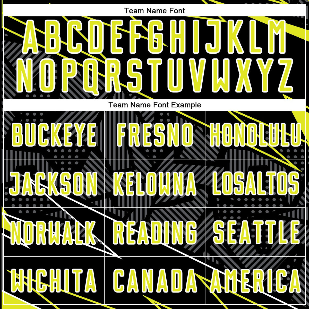 Custom Black Neon Yellow-White Lines Sports Sublimation Soccer Uniform Jersey Limited