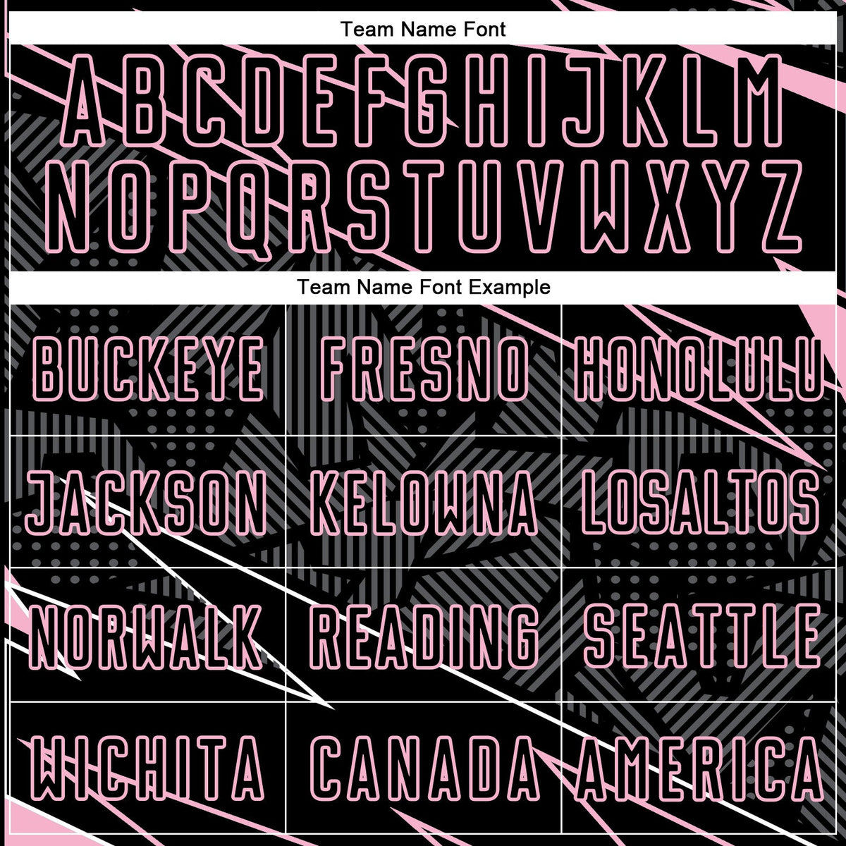 Custom Black Light Pink Lines Sports Sublimation Soccer Uniform Jersey Limited