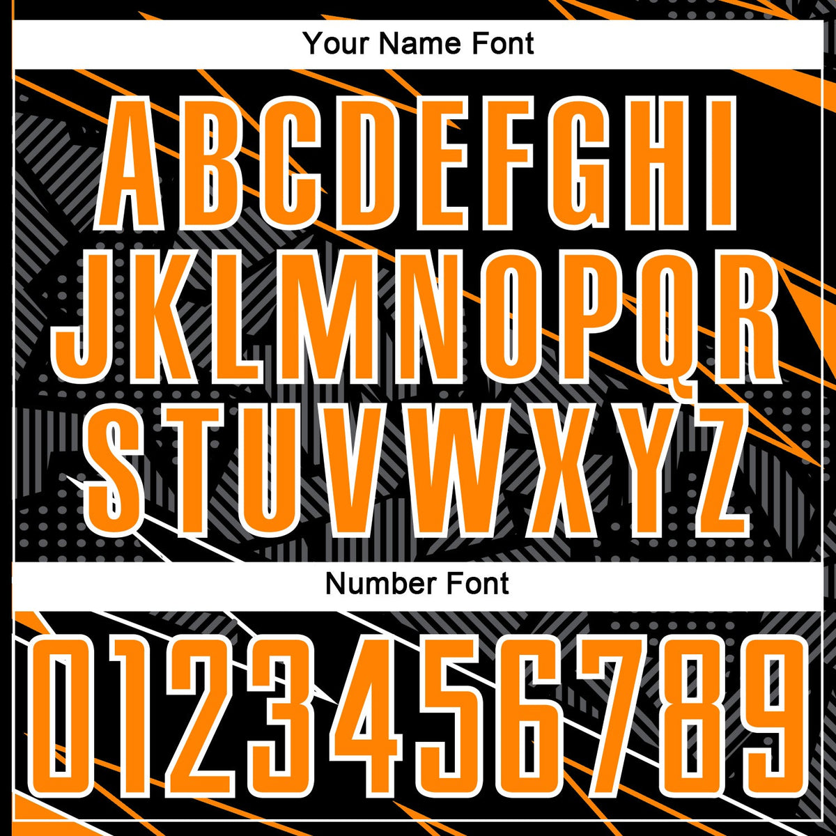 Custom Black Bay Orange-White Lines Sports Sublimation Soccer Uniform Jersey Limited