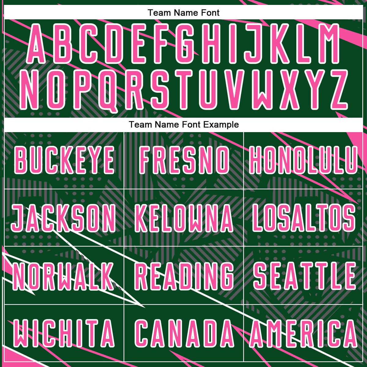 Custom Green Pink-White Lines Sports Sublimation Soccer Uniform Jersey Limited