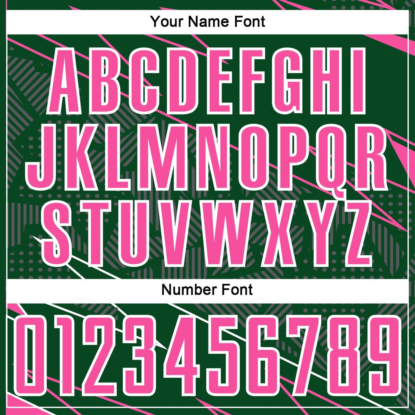 Custom Green Pink-White Lines Sports Sublimation Soccer Uniform Jersey Limited