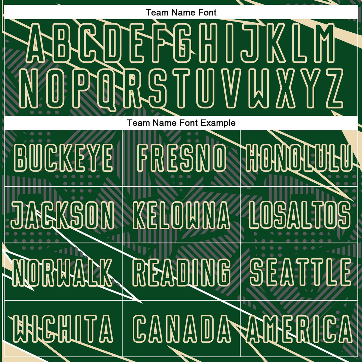 Custom Green Cream Lines Sports Sublimation Soccer Uniform Jersey Limited