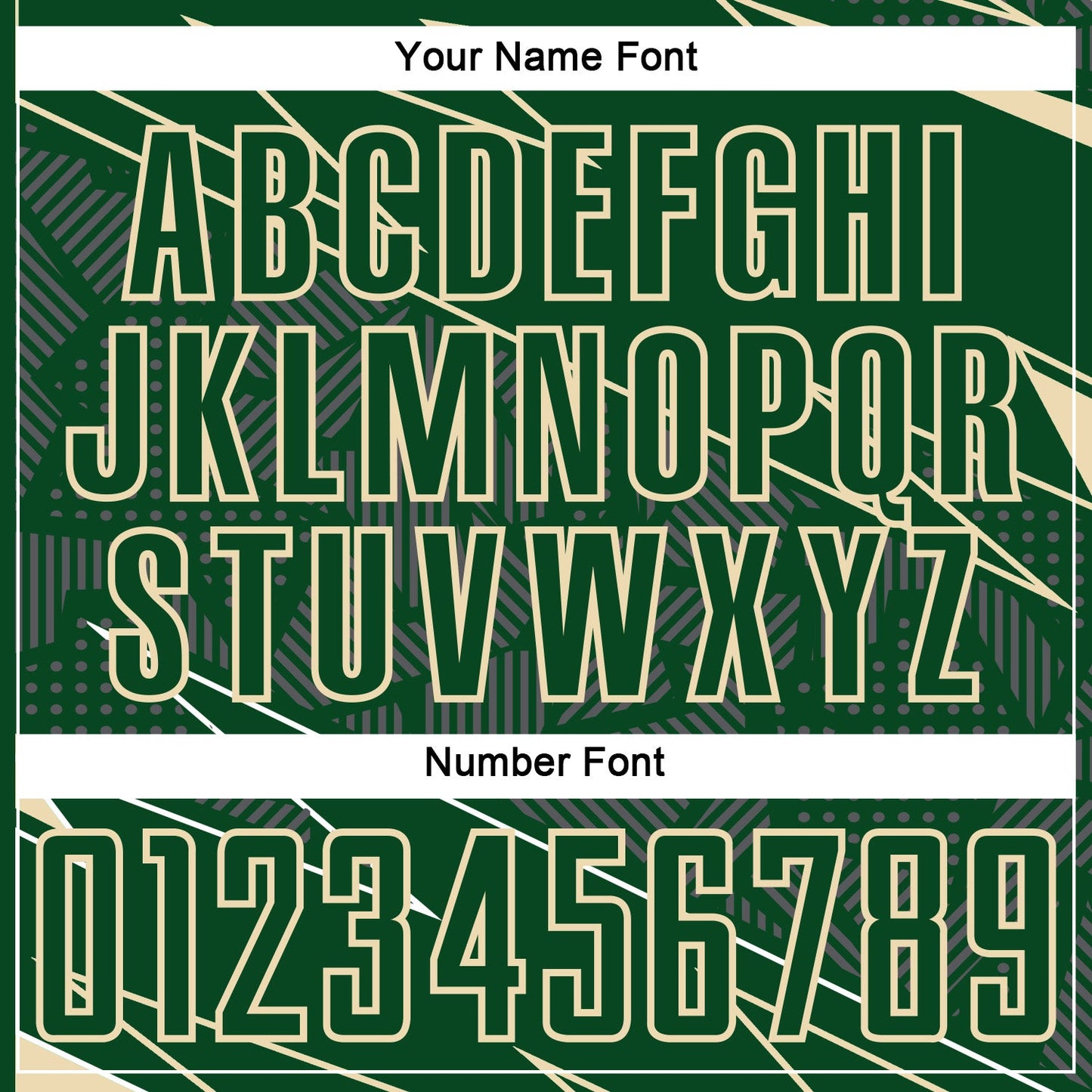 Custom Green Cream Lines Sports Sublimation Soccer Uniform Jersey Limited