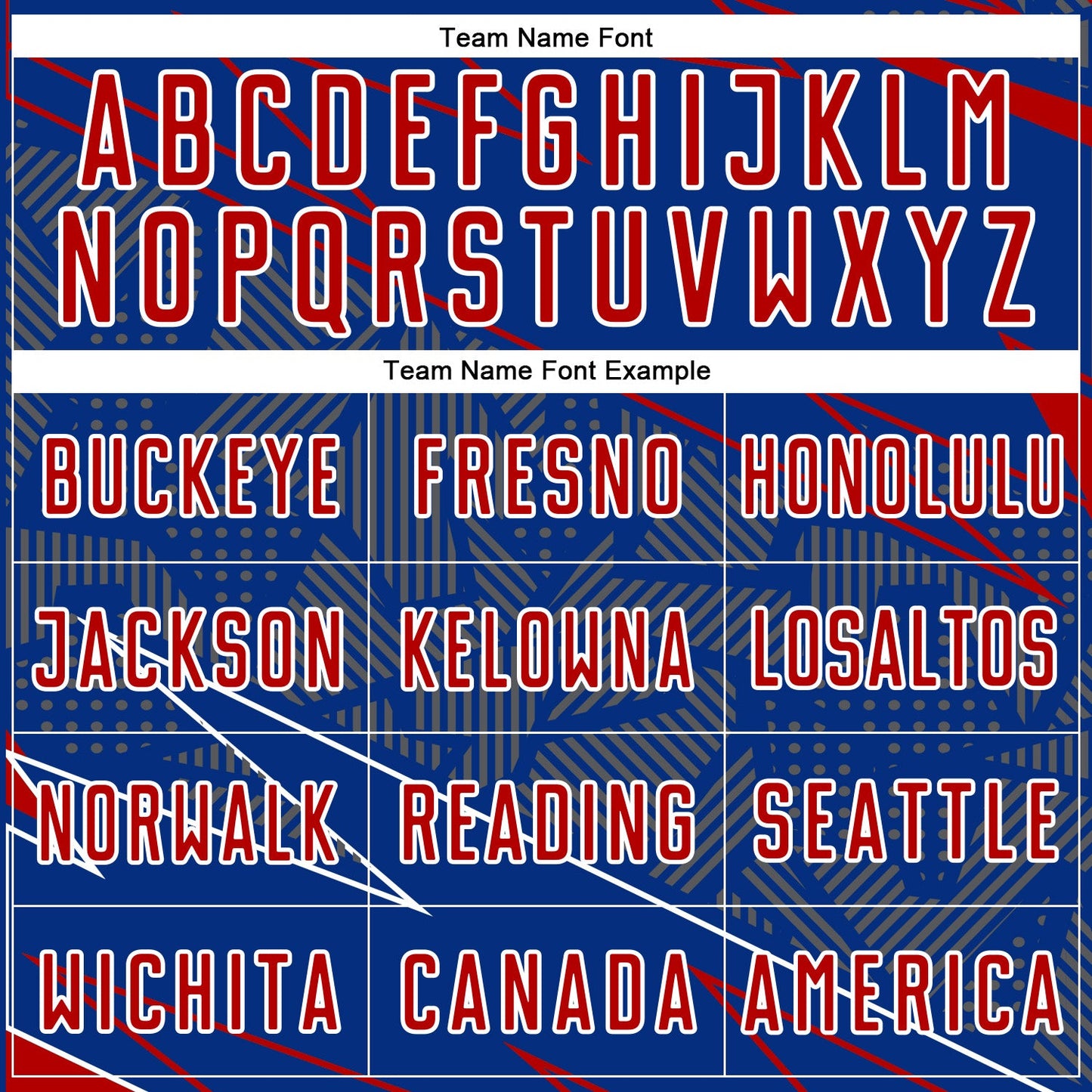 Custom Royal Red-White Lines Sports Sublimation Soccer Uniform Jersey Limited