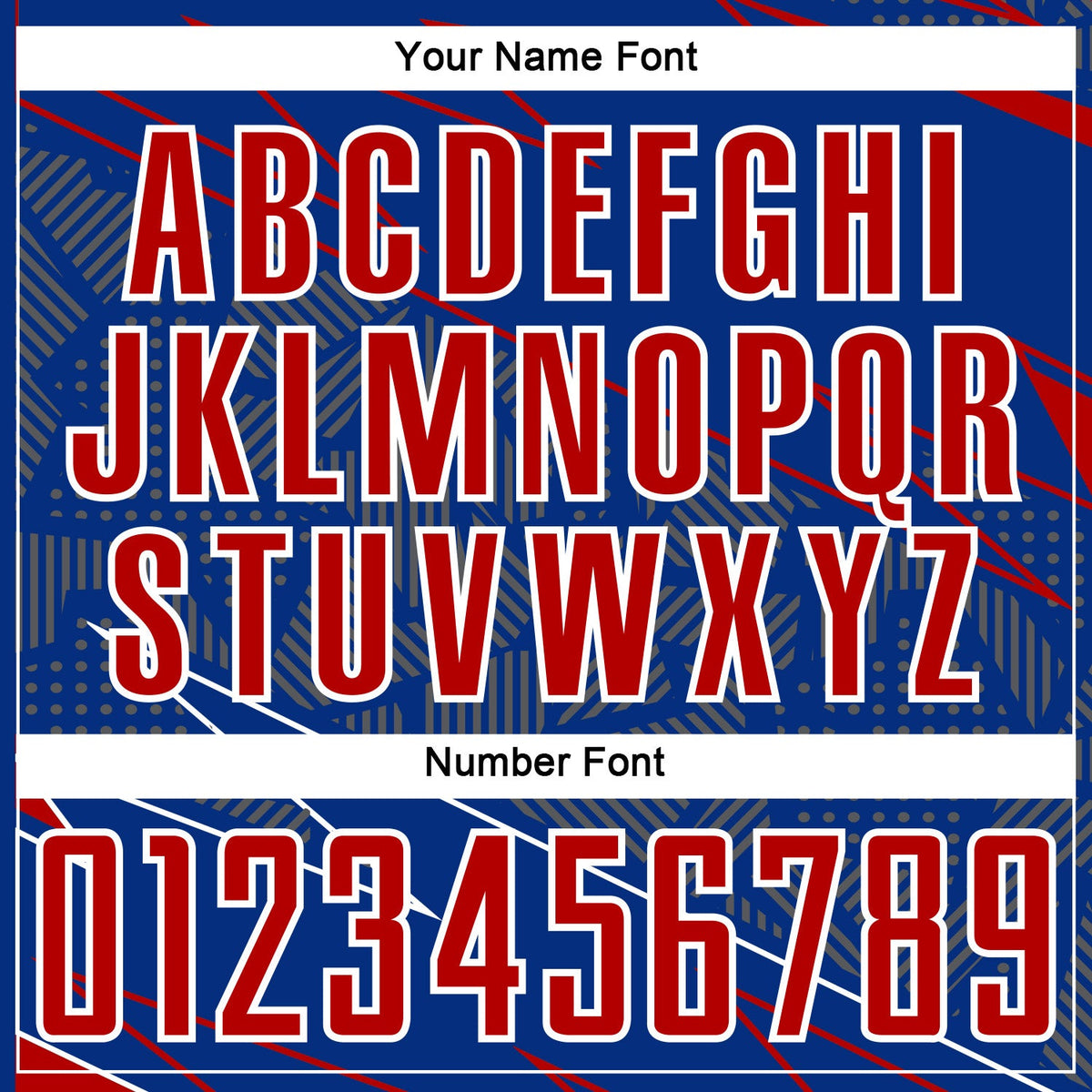 Custom Royal Red-White Lines Sports Sublimation Soccer Uniform Jersey Limited