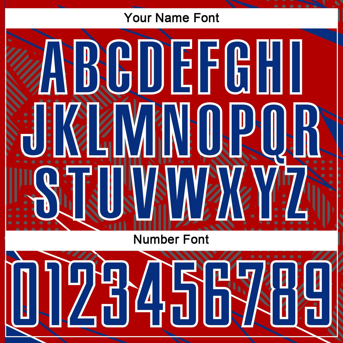 Custom Red Royal-White Lines Sports Sublimation Soccer Uniform Jersey Limited