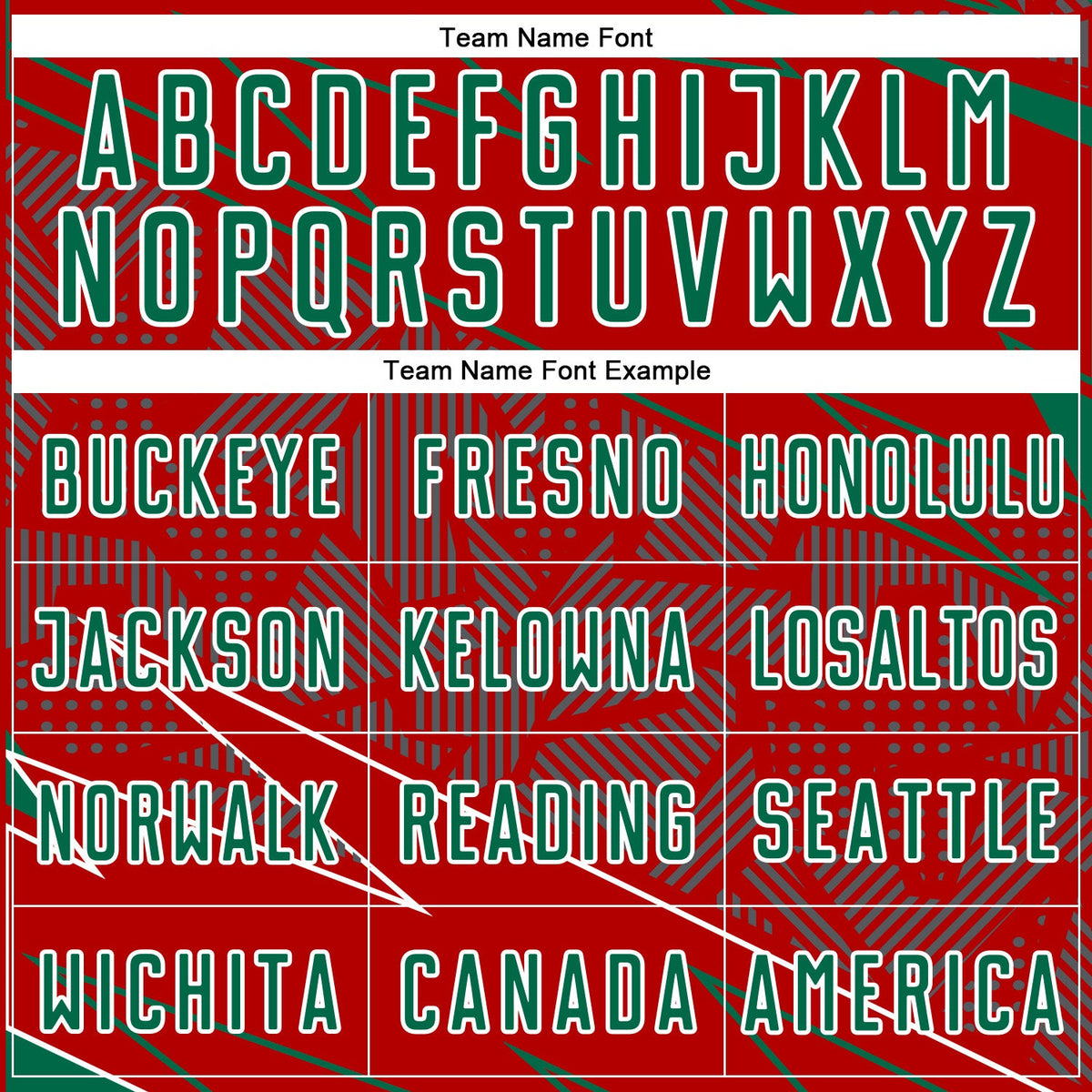 Custom Red Kelly Green-White Lines Sports Sublimation Soccer Uniform Jersey Limited