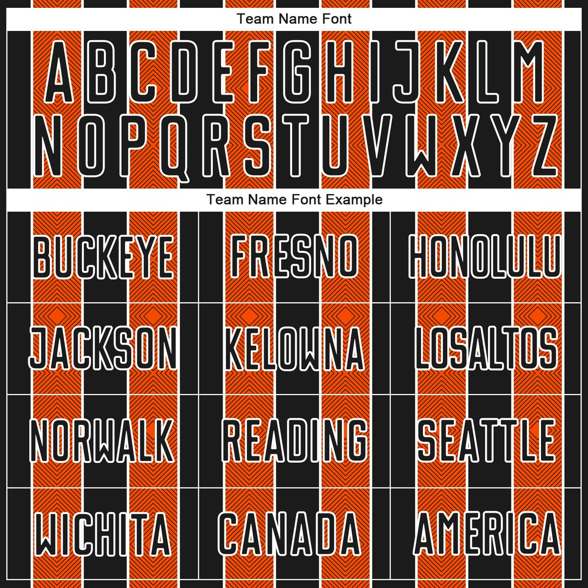 Custom Black Orange-White Pinstripe Line Sports Sublimation Soccer Uniform Jersey Limited