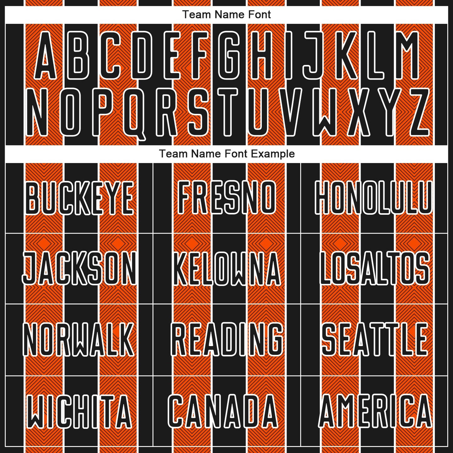 Custom Black Orange-White Pinstripe Line Sports Sublimation Soccer Uniform Jersey Limited