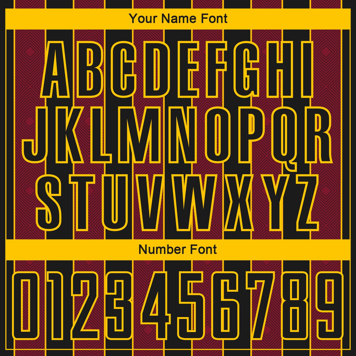 Custom Black Crimson-Gold Pinstripe Line Sports Sublimation Soccer Uniform Jersey Limited