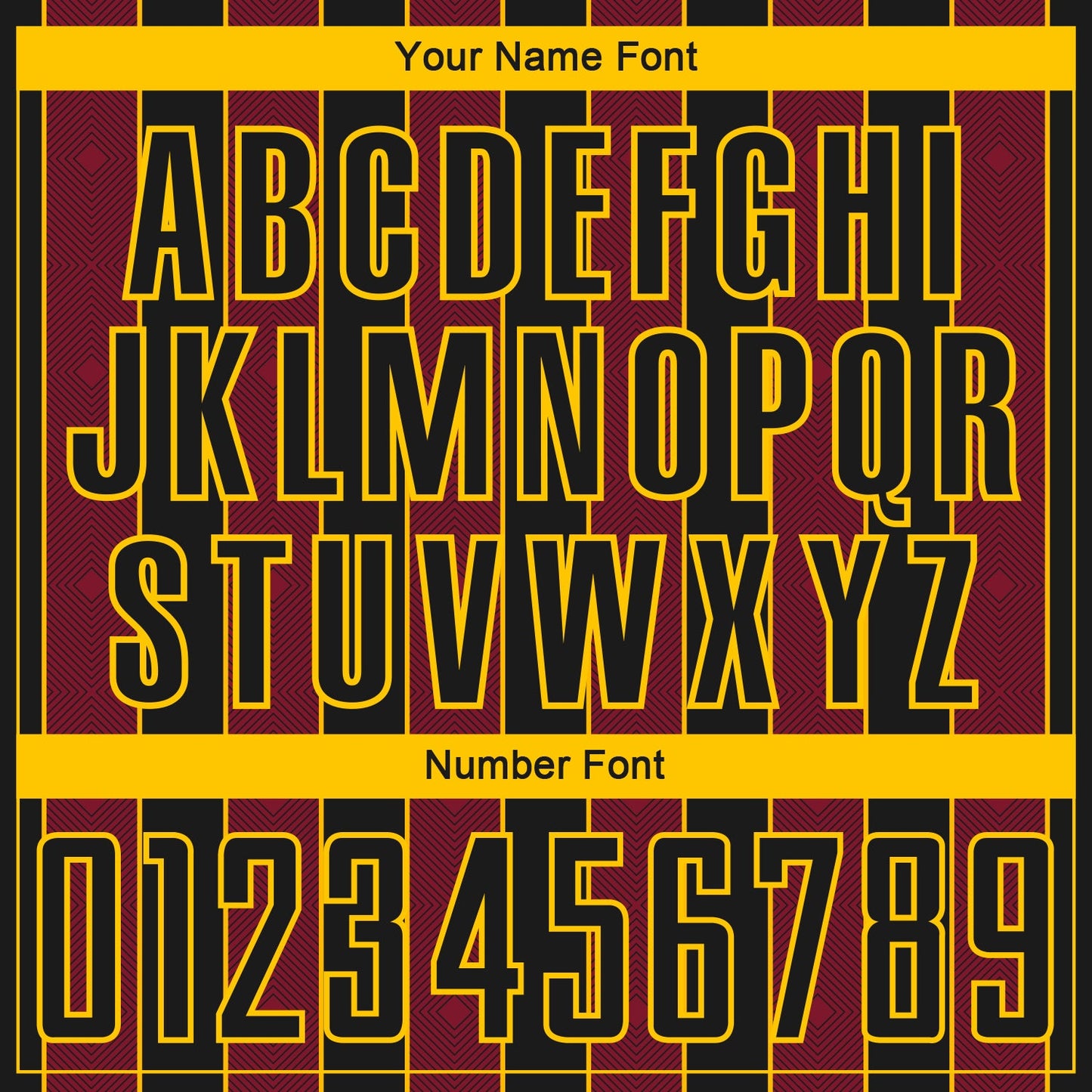 Custom Black Crimson-Gold Pinstripe Line Sports Sublimation Soccer Uniform Jersey Limited