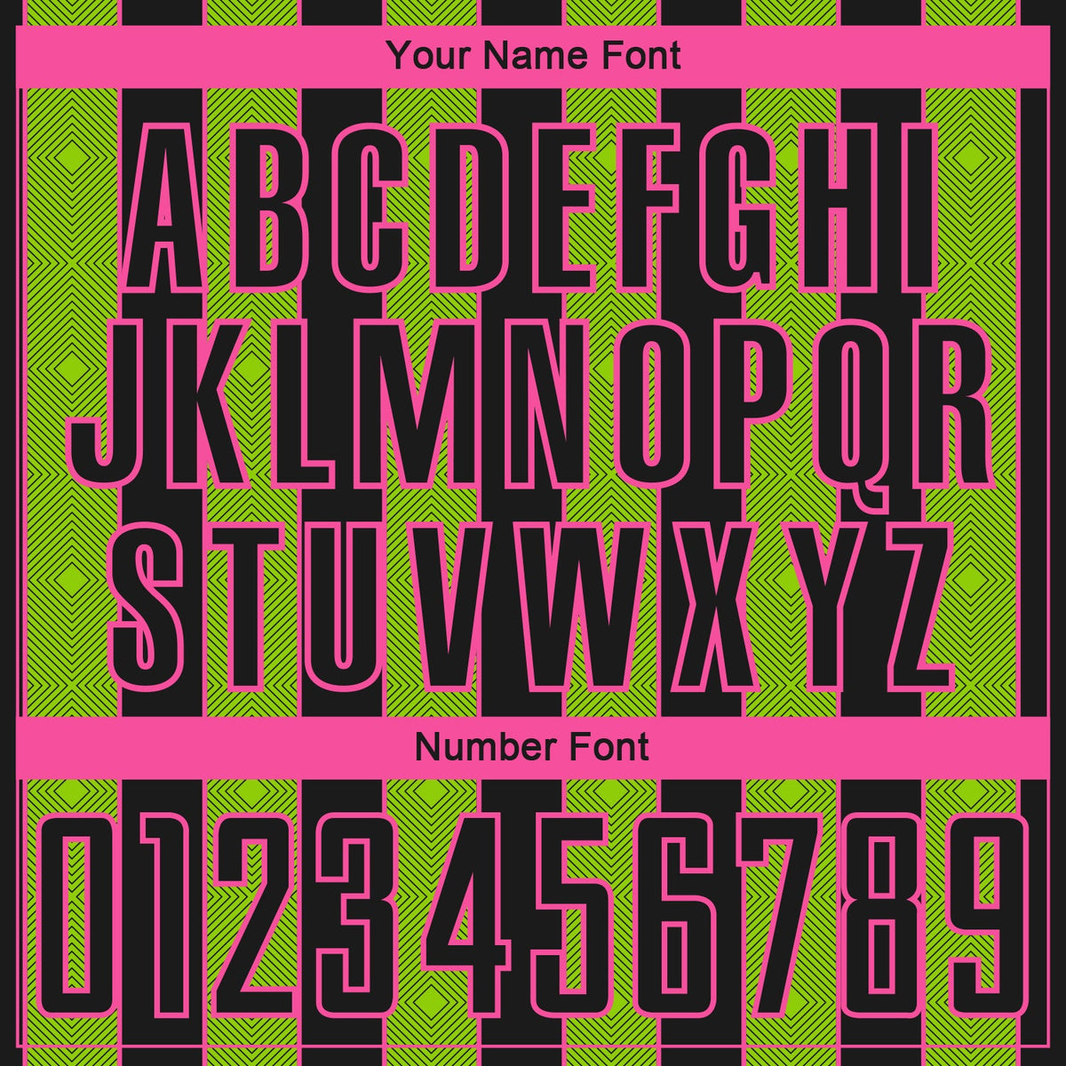 Custom Black Neon Green-Pink Pinstripe Line Sports Sublimation Soccer Uniform Jersey Limited